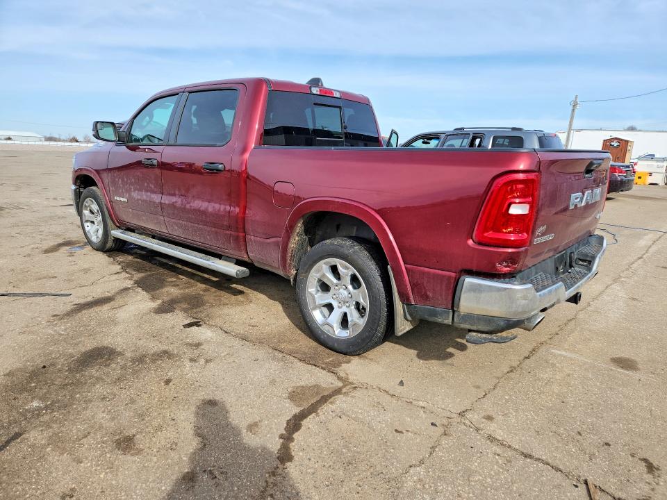 Photo 2 from auction – 2025 RAM 1500 with VIN 1C6SRFMPXSN518073