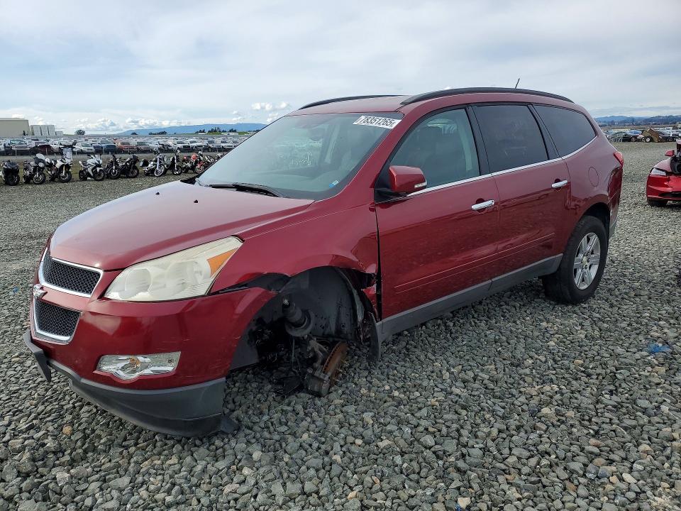 CHEVROLET TRAVERSE 2011 with VIN 1GNKRJED5BJ307376 - Photo from auction