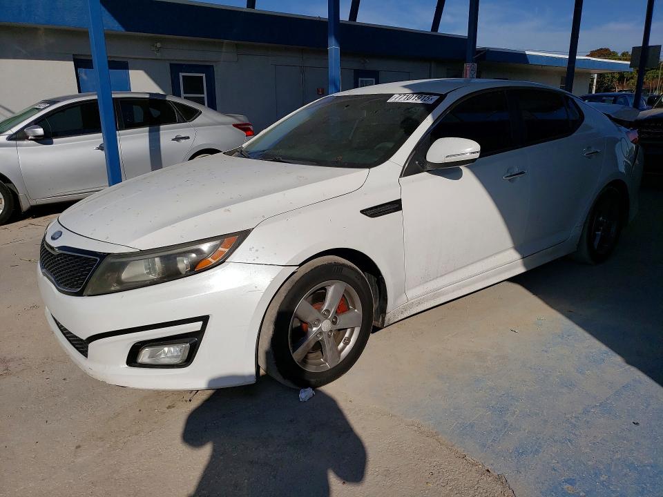 KIA OPTIMA LX 2014 with VIN 5XXGM4A72EG310033 - Photo from auction