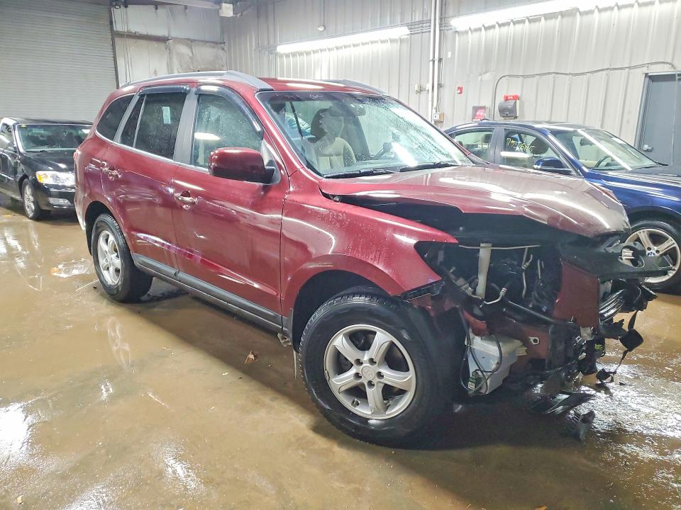 Photo 4 from auction – 2008 HYUNDAI SANTA FE with VIN 5NMSG13DX8H191494