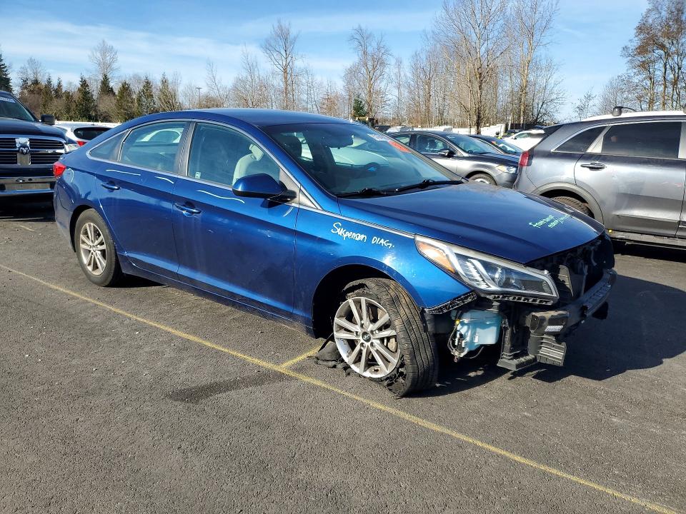 Photo 4 from auction – 2017 HYUNDAI SONATA with VIN 5NPE24AF8HH454845