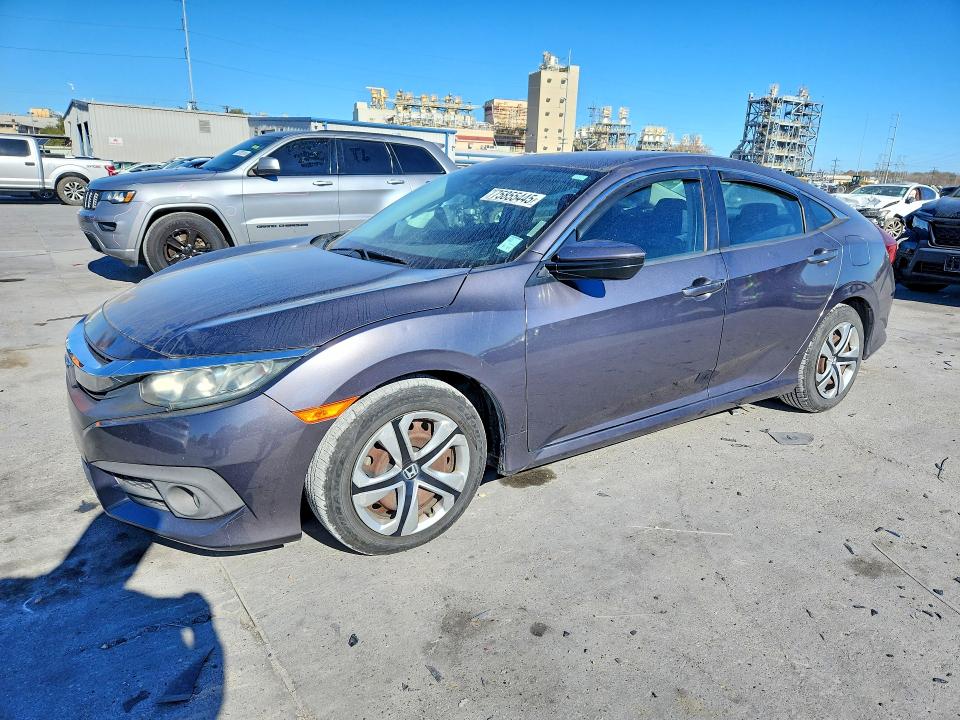 HONDA CIVIC LX 2016 with VIN 19XFC2F50GE027281 - Photo from auction