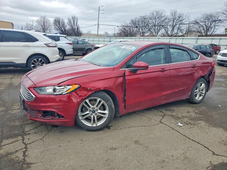 FORD FUSION 2018 with VIN 3FA6P0H7XJR114098 - Photo from auction