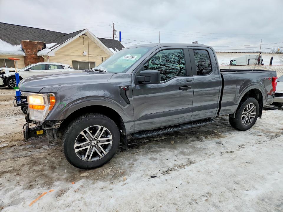 FORD F150 2021 with VIN 1FTEX1EP4MFA37049 - Photo from auction