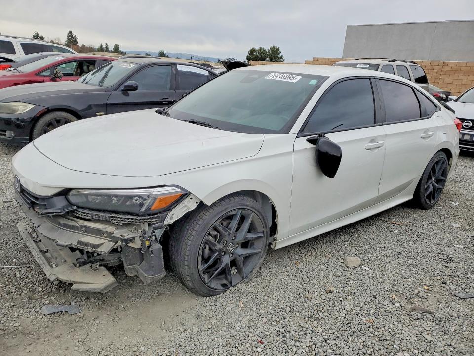 Photo 1 from auction – 2022 HONDA CIVIC with VIN 2HGFE2F52NH597487