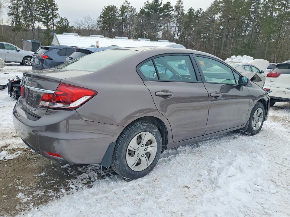 Photo 3 from auction – 2014 HONDA CIVIC with VIN 2HGFB2F56EH522798
