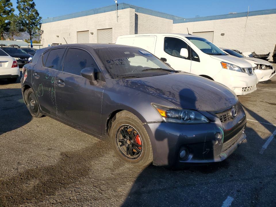 Photo 4 from auction – 2012 LEXUS CT 200H with VIN JTHKD5BHXC2073445