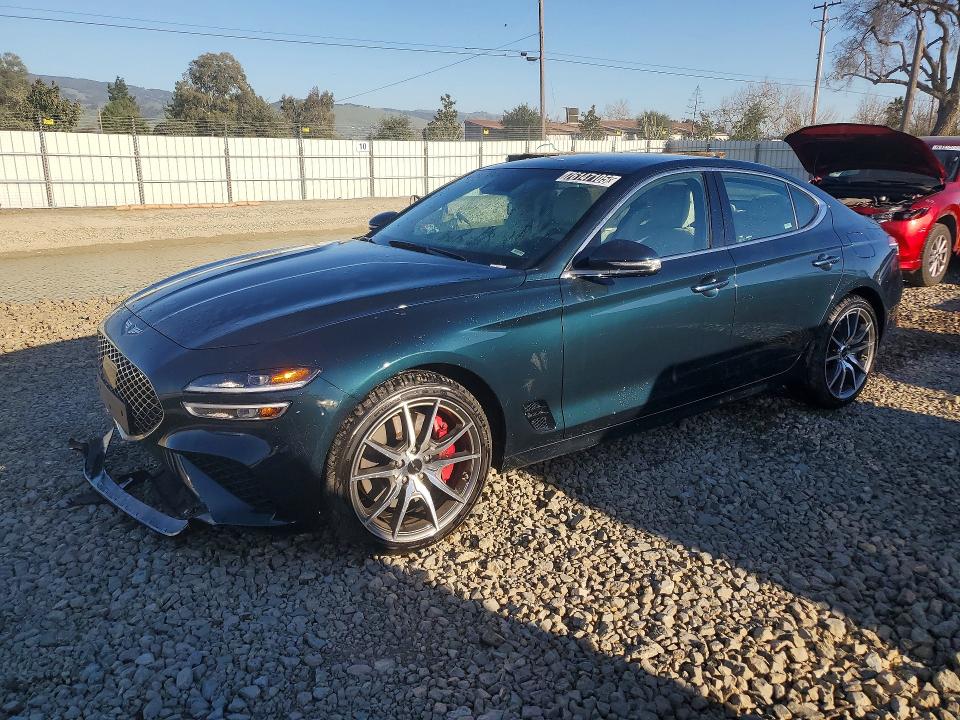 Photo 1 from auction – 2025 GENESIS G70 with VIN KMTG34SC3SU157054