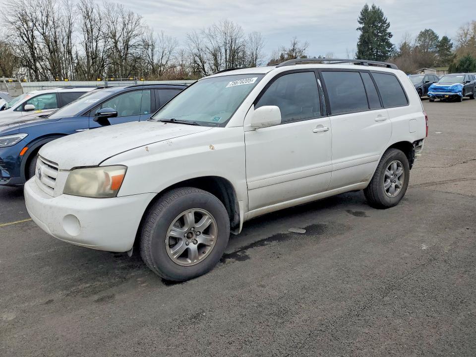 TOYOTA HIGHLANDER 2006 with VIN JTEDP21AX60105813 - Photo from auction