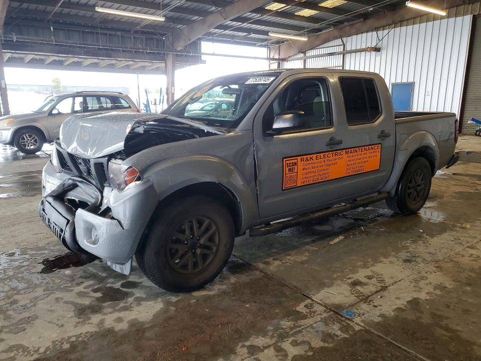NISSAN FRONTIER S 2019 with VIN 1N6AD0ER5KN741344 - Photo from auction
