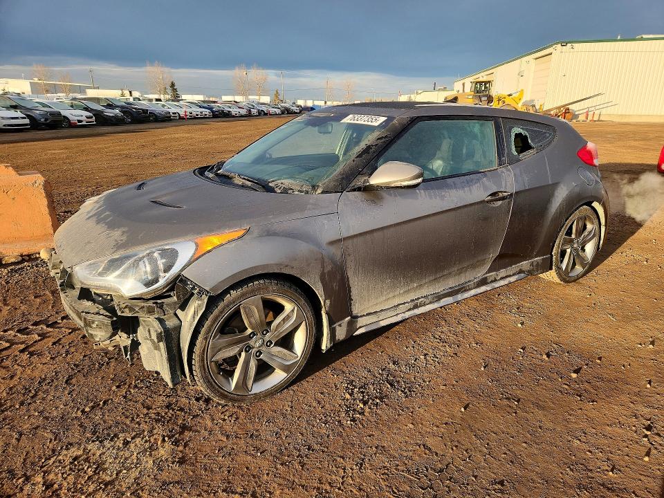 HYUNDAI VELOSTER 2015 with VIN KMHTC6AE8FU231369 - Photo from auction