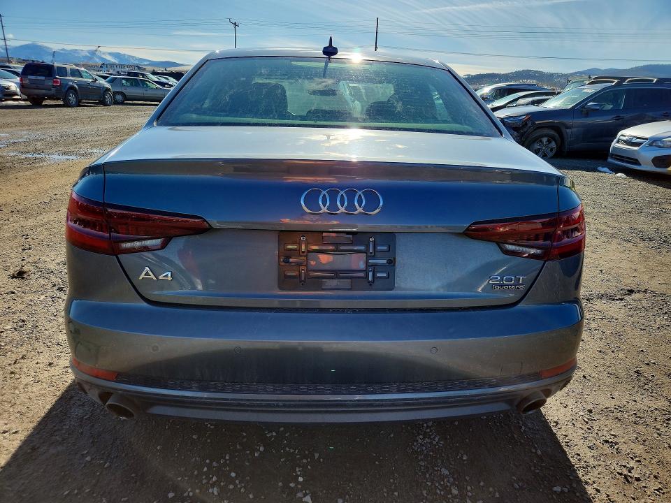 Photo 6 from auction – 2018 AUDI A4 with VIN WAUENAF48JA060219