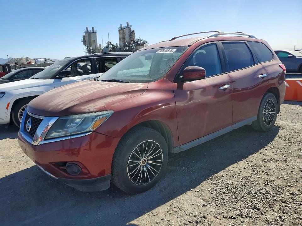 Photo 1 from auction – 2013 NISSAN PATHFINDER with VIN 5N1AR2MN5DC643794