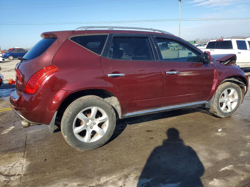 Photo 3 from auction – 2007 NISSAN MURANO SL with VIN JN8AZ08W27W643089
