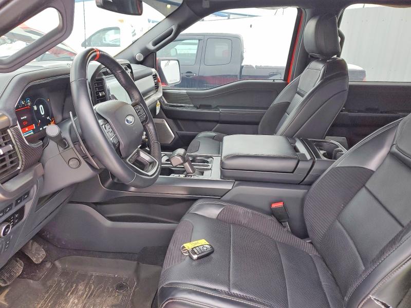 Photo 7 from auction – 2023 FORD F150 RAPTO with VIN 1FTFW1RGXPFC34653