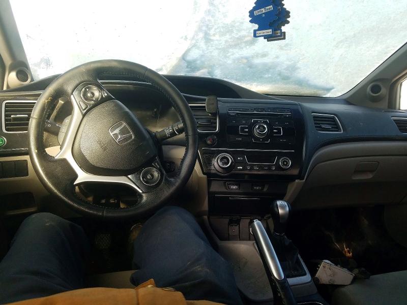 Photo 8 from auction – 2013 HONDA CIVIC with VIN 2HGFB2E55DH004598