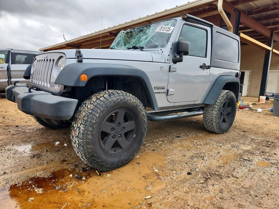 JEEP WRANGLER 2015 with VIN 1C4AJWAG1FL659177 - Photo from auction