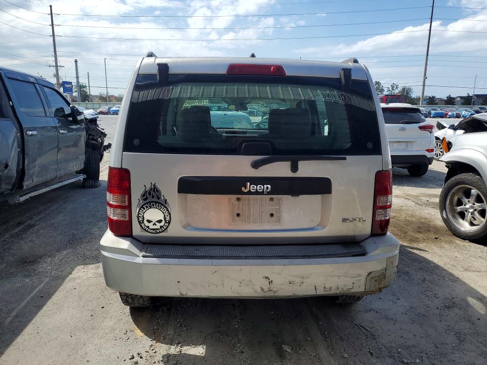 Photo 6 from auction – 2008 JEEP LIBERTY with VIN 1J8GP28K28W187657