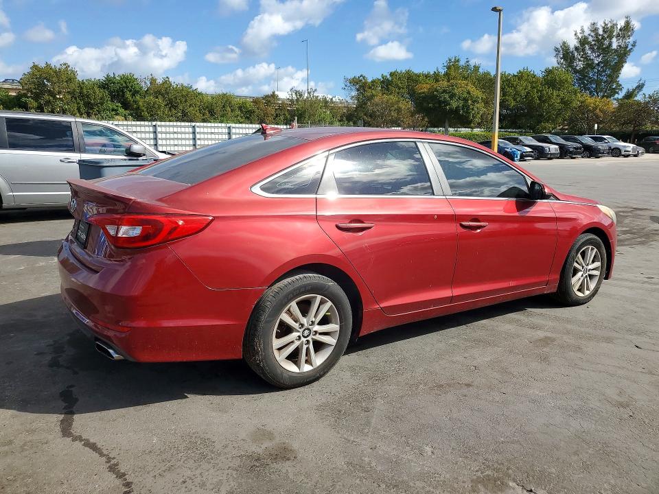 Photo 3 from auction – 2015 HYUNDAI SONATA SE with VIN 5NPE24AF7FH229135
