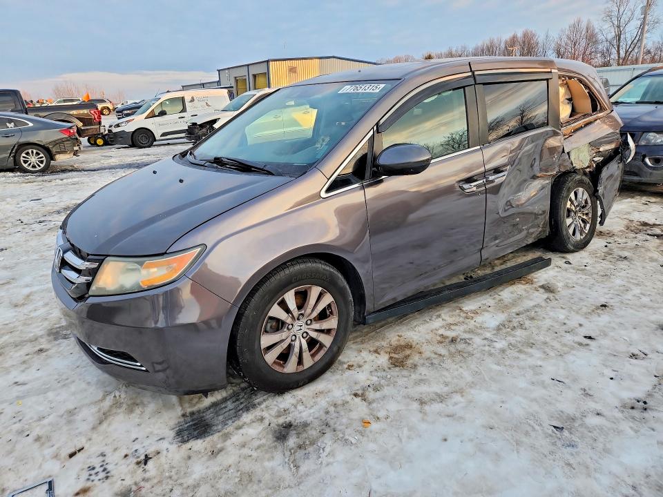 HONDA ODYSSEY 2015 with VIN 5FNRL5H62FB118579 - Photo from auction