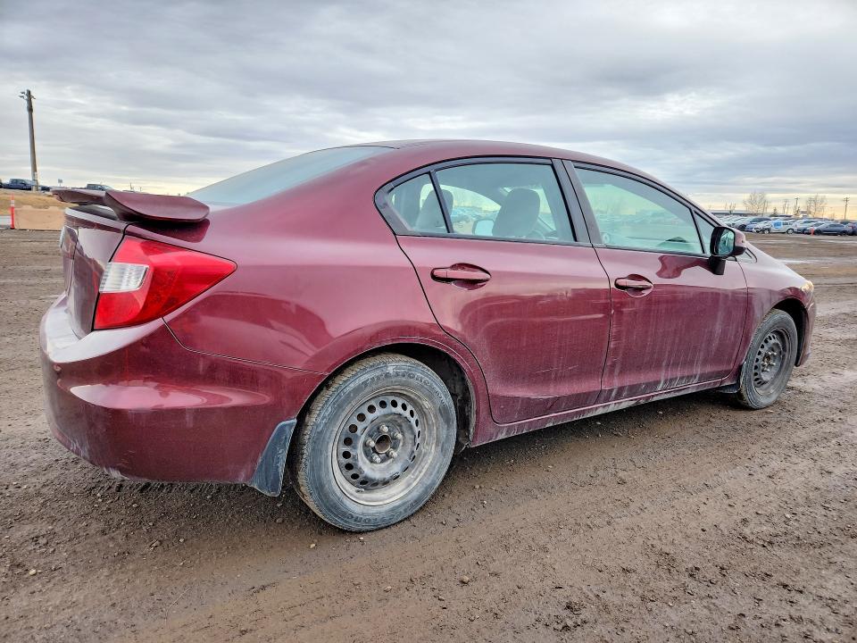 Photo 3 from auction – 2012 HONDA CIVIC with VIN 2HGFB2F49CH046650