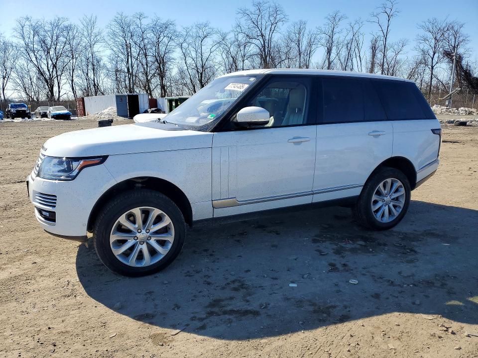 LAND ROVER RANGE ROVE 2016 with VIN SALGS2KF1GA296956 - Photo from auction