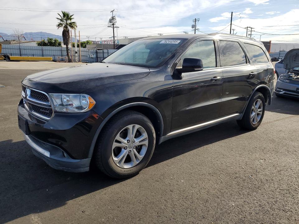 DODGE DURANGO 2011 with VIN 1D4RD4GG0BC650358 - Photo from auction