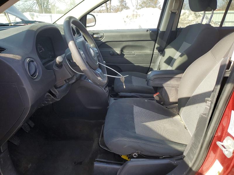 Photo 7 from auction – 2015 JEEP COMPASS SP with VIN 1C4NJCBA3FD121942