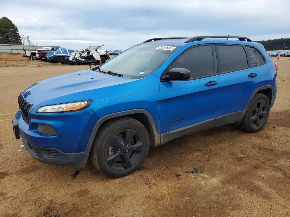 Photo 1 from auction – 2017 JEEP CHEROKEE with VIN 1C4PJLAB9HW616835