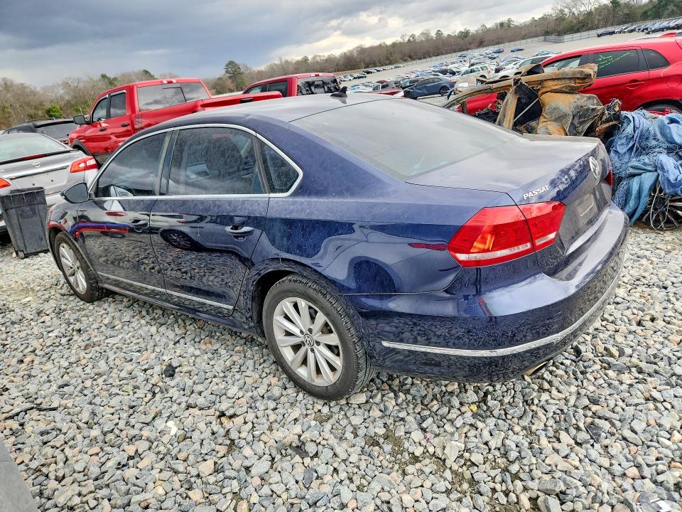 Photo 2 from auction – 2012 VOLKSWAGEN PASSAT with VIN 1VWCH7A32CC016224