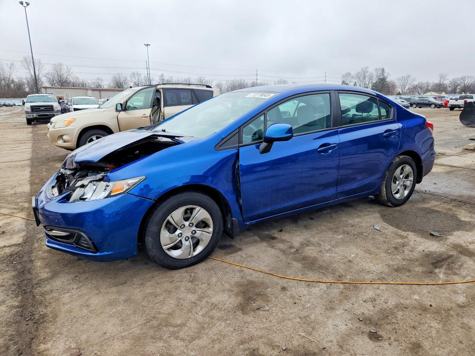 HONDA CIVIC 2013 مع رقم تعريف المركبة 19XFB2F58DE011778 - صورة من المزاد