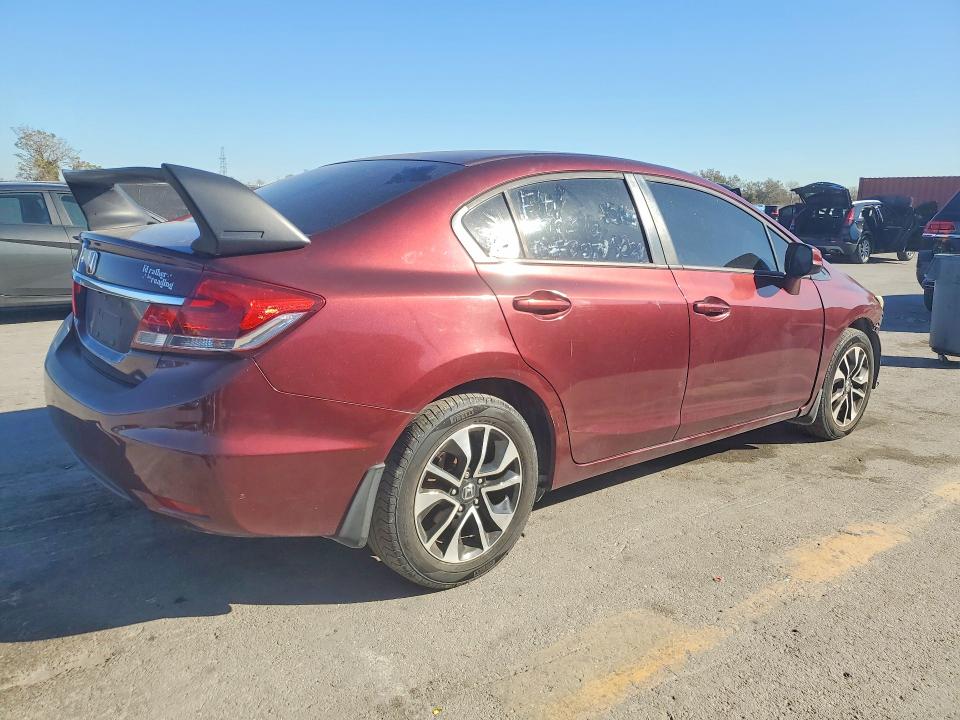 Photo 3 from auction – 2013 HONDA CIVIC EX with VIN 19XFB2F82DE046780