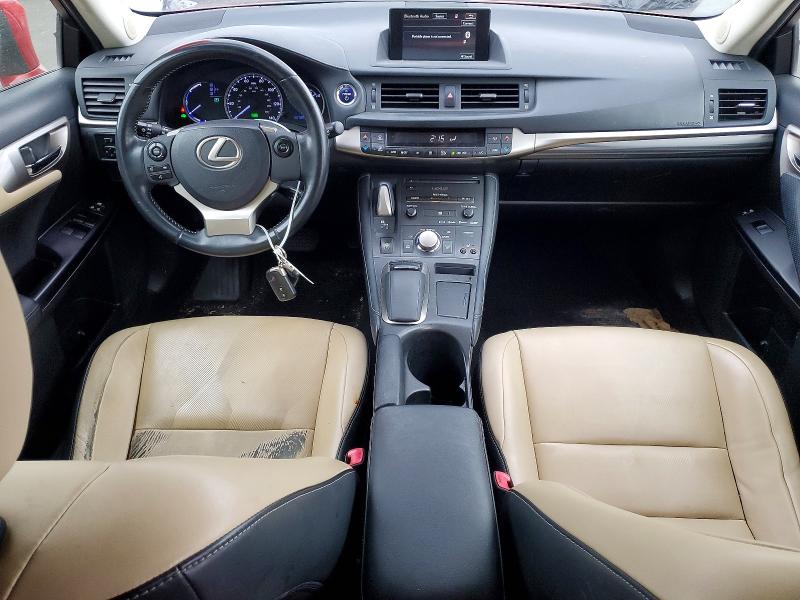 Photo 8 from auction – 2014 LEXUS CT with VIN JTHKD5BHXE2202366