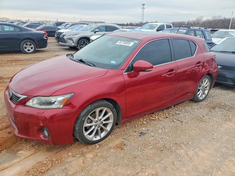 LEXUS CT 2012 with VIN JTHKD5BH9C2058435 - Photo from auction