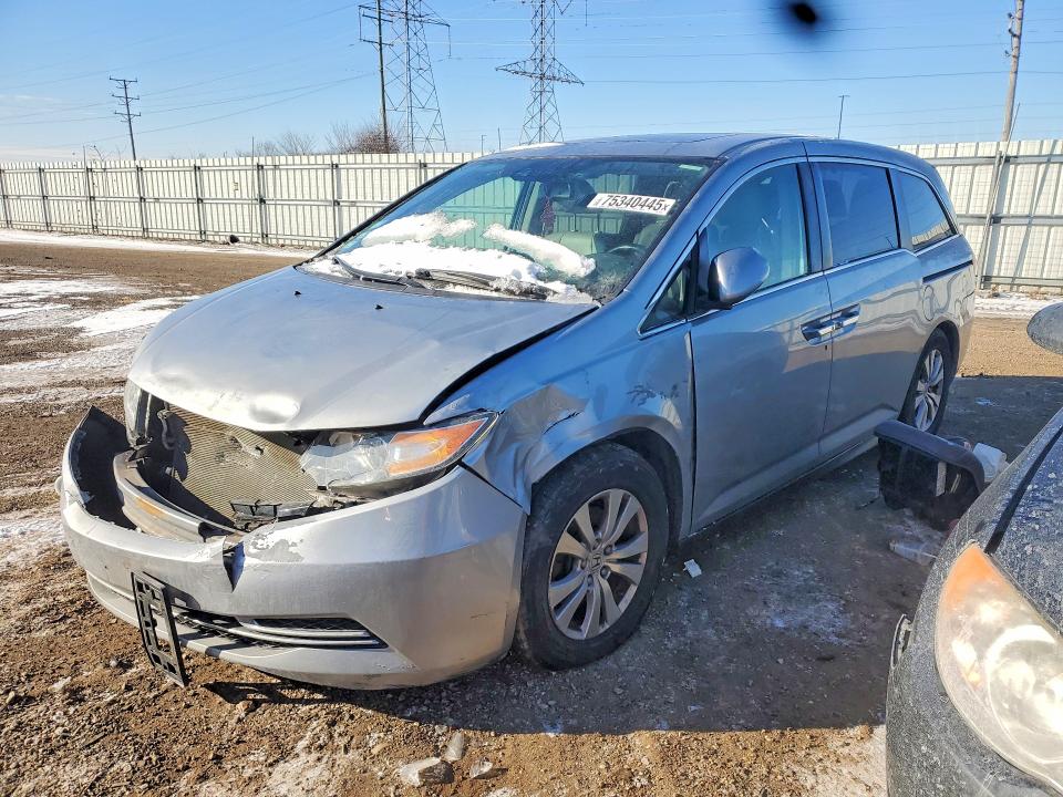 HONDA ODYSSEY 2016 with VIN 5FNRL5H62GB150594 - Photo from auction