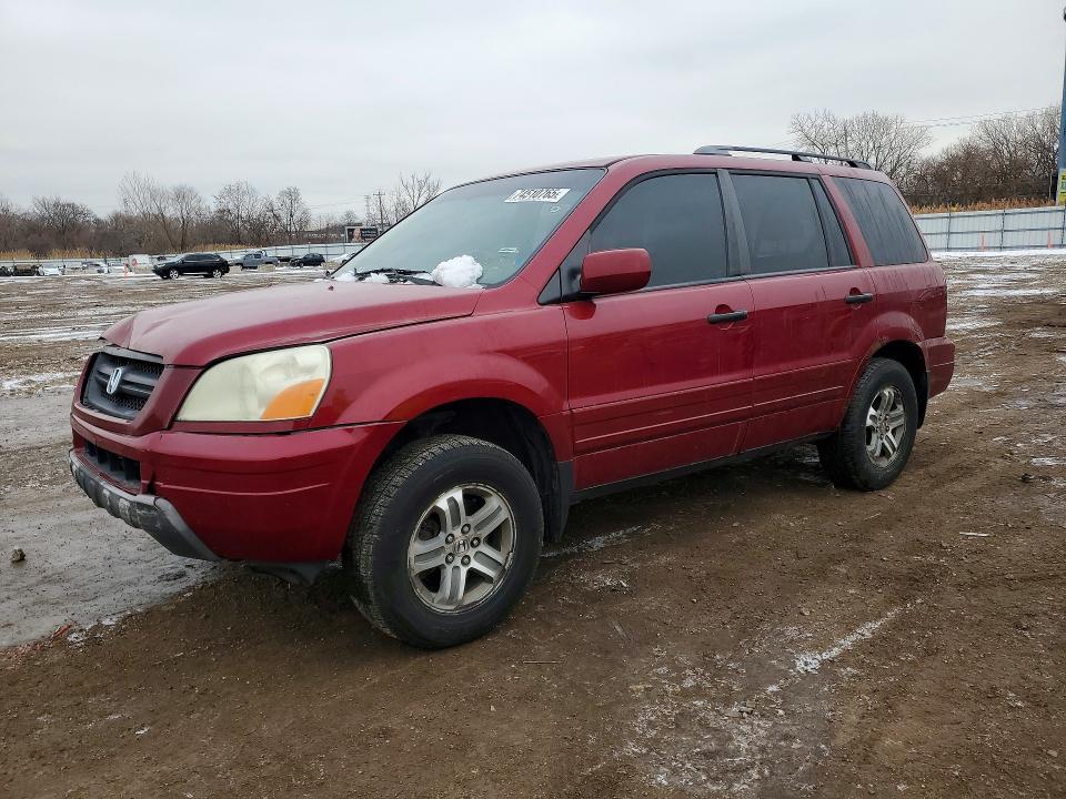 HONDA PILOT EX 2005 with VIN 5FNYF18405B046967 - Photo from auction
