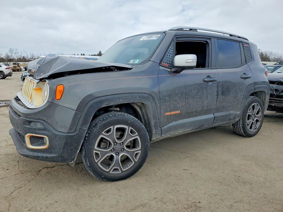 JEEP RENEGADE L 2016 with VIN ZACCJBDT1GPD24427 - Photo from auction