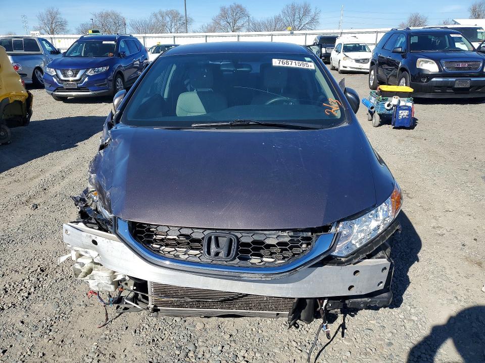 Photo 5 from auction – 2014 HONDA CIVIC LX with VIN 19XFB2F59EE244196