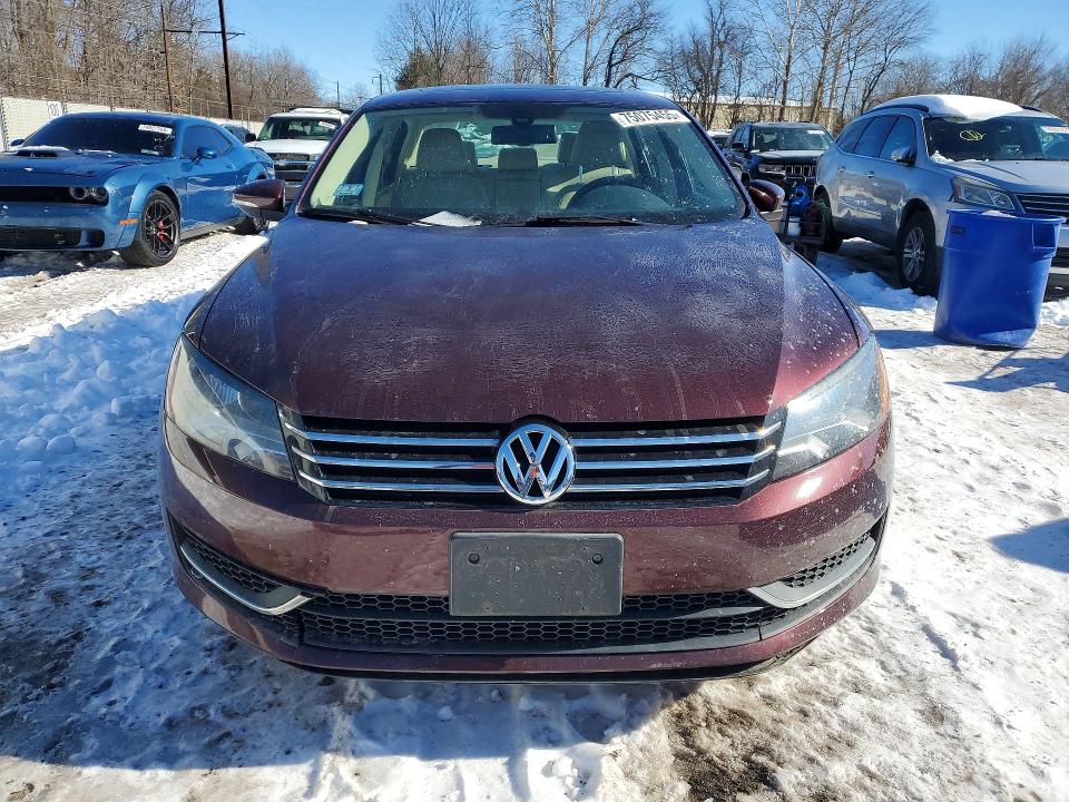 Photo 5 from auction – 2012 VOLKSWAGEN PASSAT SE with VIN 1VWBP7A34CC045092
