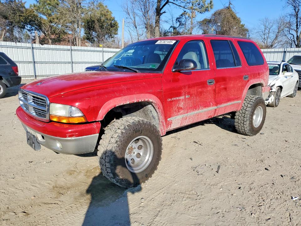 DODGE DURANGO 2001 with VIN 1B4HS28N11F635328 - Photo from auction