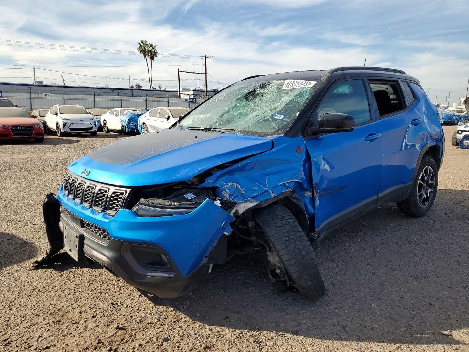 JEEP COMPASS 2025 with VIN 3C4NJDDN3ST524541 - Photo from auction
