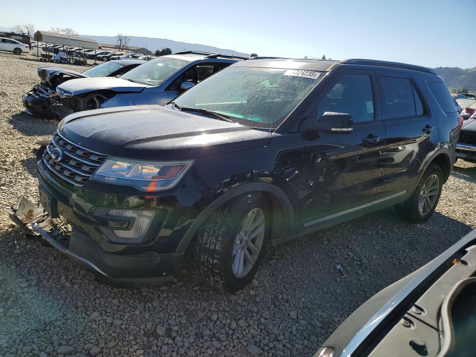 FORD EXPLORER X 2016 with VIN 1FM5K7D84GGB53017 - Photo from auction