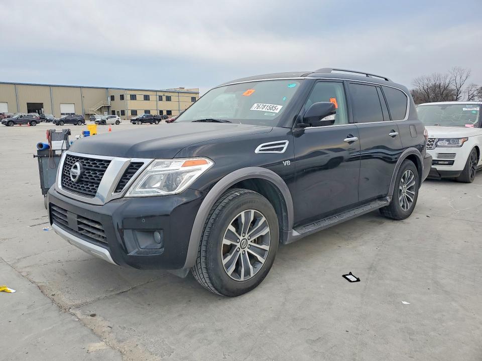 NISSAN ARMADA 2018 with VIN JN8AY2ND1J9058043 - Photo from auction