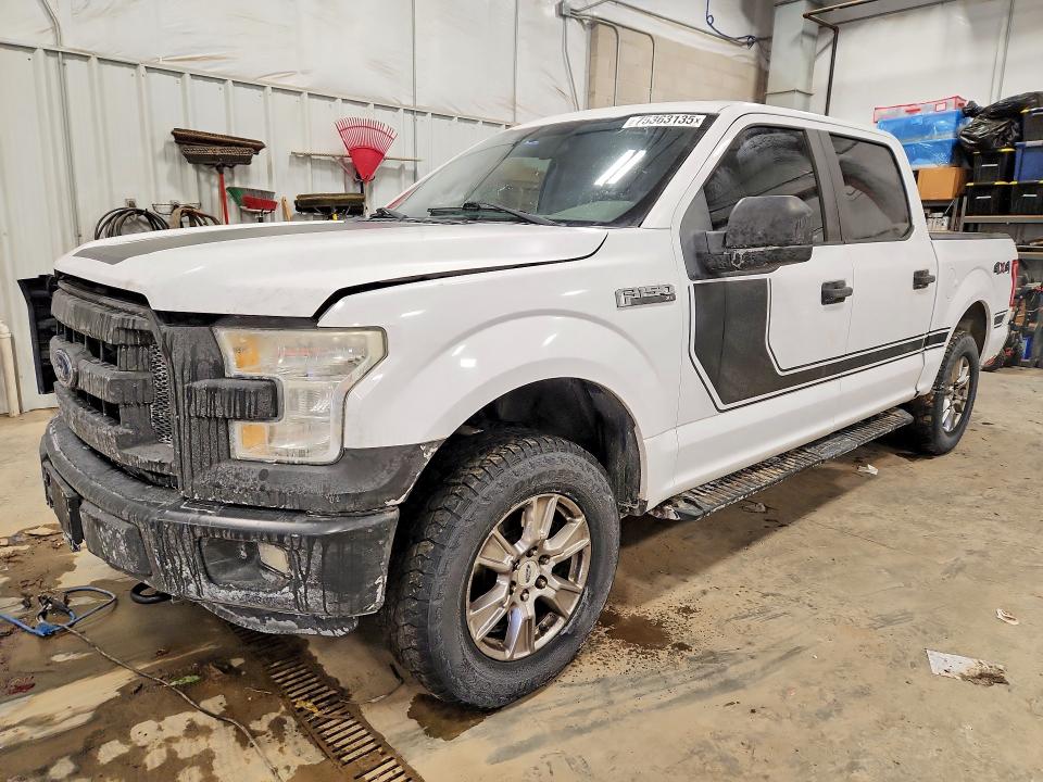 FORD F150 2016 with VIN 1FTEW1E82GKD33839 - Photo from auction