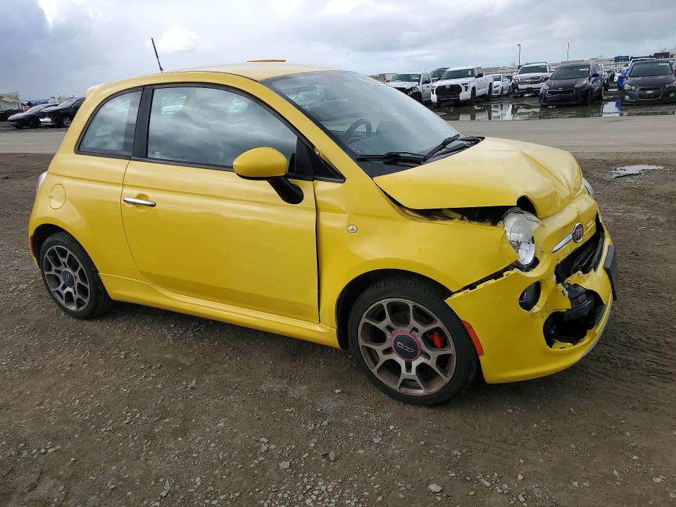 Photo 4 from auction – 2012 FIAT 500 SPORT with VIN 3C3CFFBR3CT119523