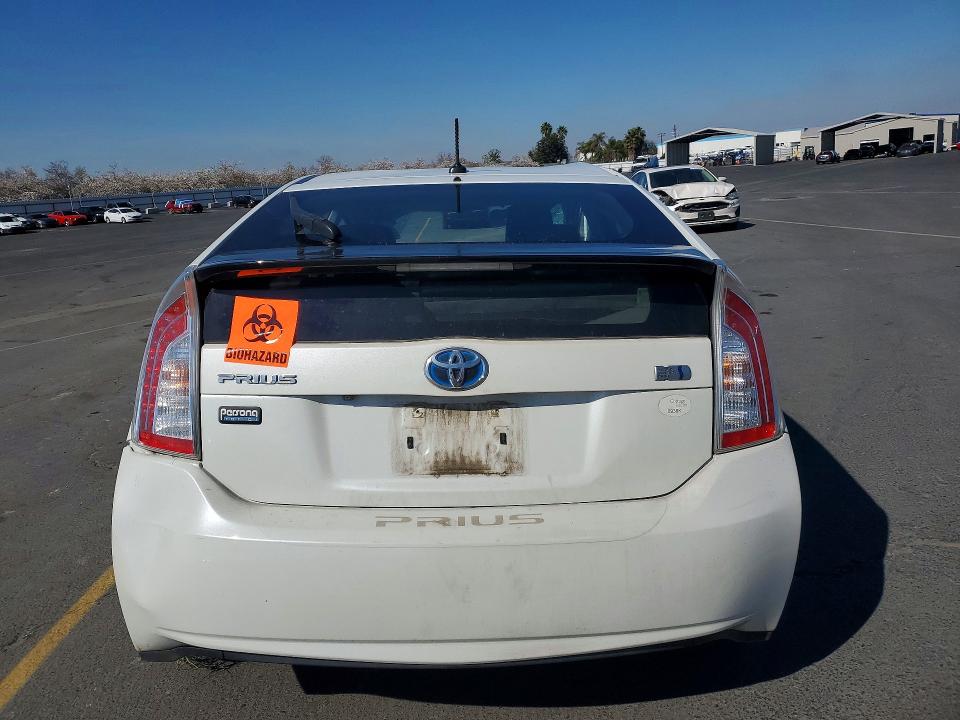 Photo 6 from auction – 2013 TOYOTA PRIUS with VIN JTDKN3DU7D1636584