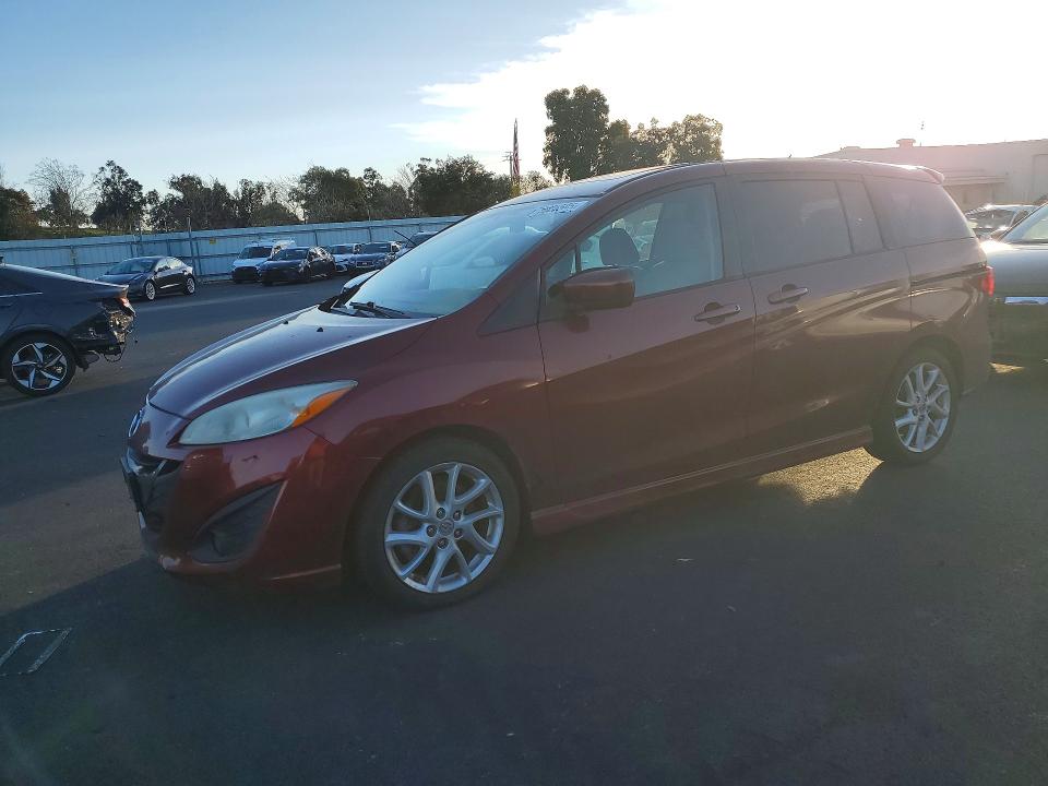 MAZDA 5 2012 with VIN JM1CW2DL4C0137801 - Photo from auction