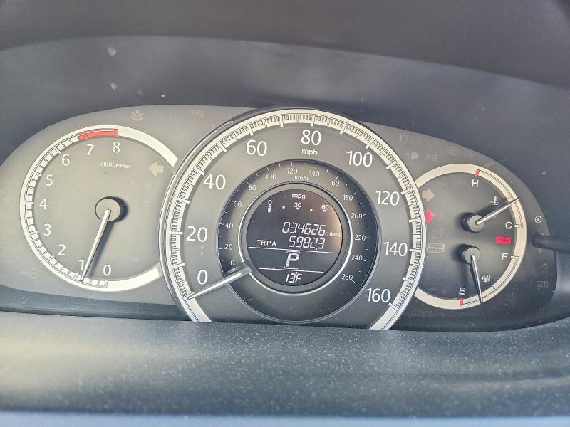 Photo 9 from auction – 2014 HONDA ACCORD LX with VIN 1HGCR2F38EA217329