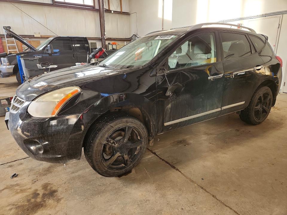 NISSAN ROGUE S 2011 with VIN JN8AS5MV0BW266978 - Photo from auction