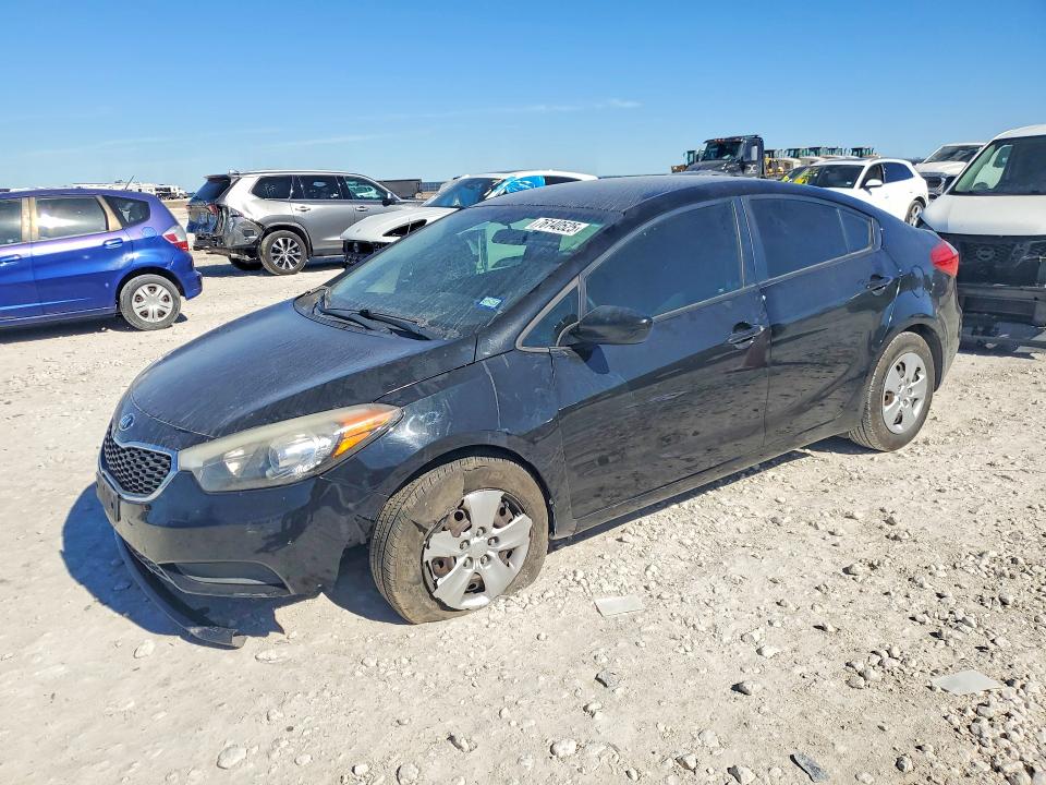 KIA FORTE LX 2016 with VIN KNAFK4A68G5554394 - Photo from auction